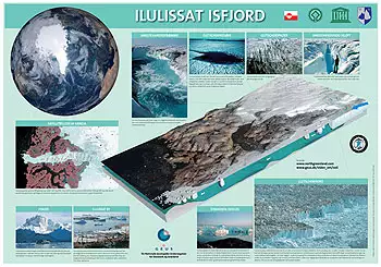 Ilulissat Isfjord - 3D-model og fakta